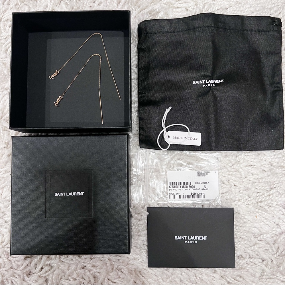 Saint Laurent earrings